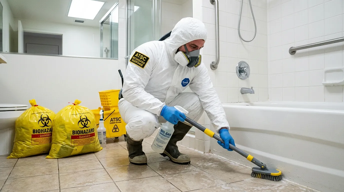 Decontamination equipment deployed for Blood Cleanup in Sanibel